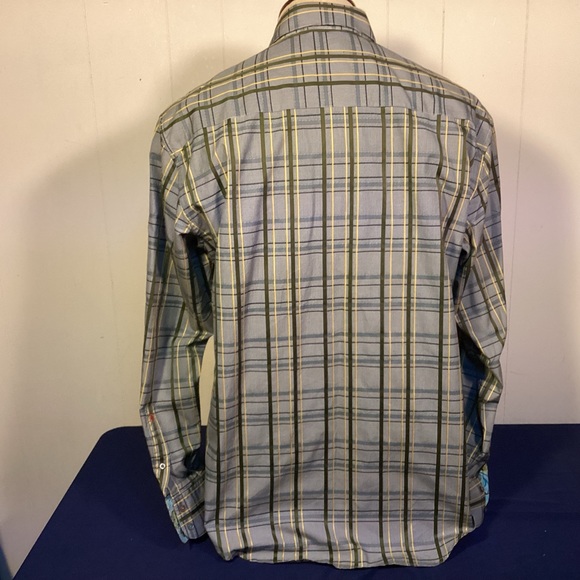 Robert Graham button down long sleeve shirt Mens size XL Knowledge Wisdom Faith - Picture 4 of 12